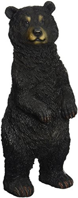 Design Toscano Black Bear Statue: Standing Design Toscano Black Bear Statue: Standing