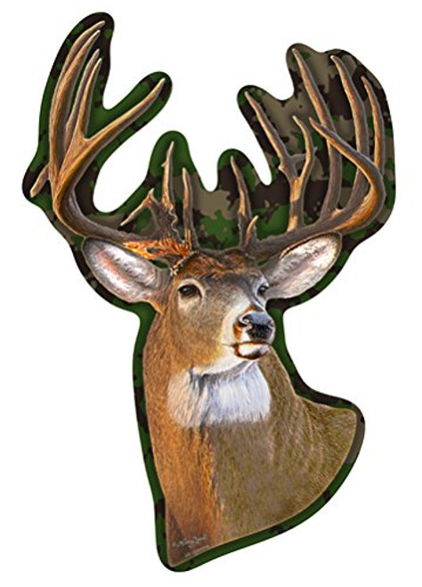 SignMission Buck Head Novelty Sign   Indoor-Outdoor   Funny Home Decor for Garages  Living Rooms  Bedroom  Offices Personalized Gift Wall Plaque Decoration SignMission Buck Head Novelty Sign   Indoor-Outdoor   Funny Home Decor for Garages  Living Rooms  Bedroom  Offices Personalized Gift Wall Plaque Decoration