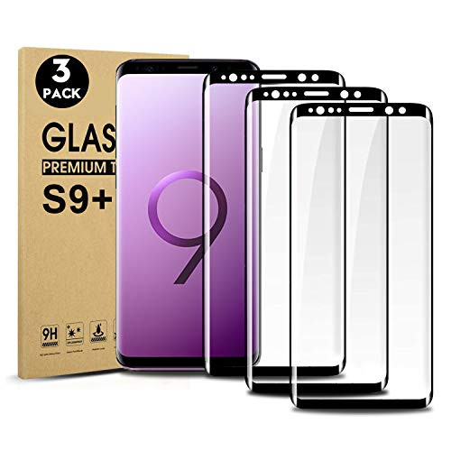 3 Pack Samsung Galaxy S9 Plus Screen Protector HD Full Screen Coverage Tempered Glass Screen Protector for S9 3D Curved Bubble-Free Case Friendly Screen Protector for Samsung Galaxy S9 3 Pack Samsung Galaxy S9 Plus Screen Protector HD Full Screen Coverage Tempered Glass Screen Protector for S9 3D Curved Bubble-Free Case Friendly Screen Protector for Samsung Galaxy S9