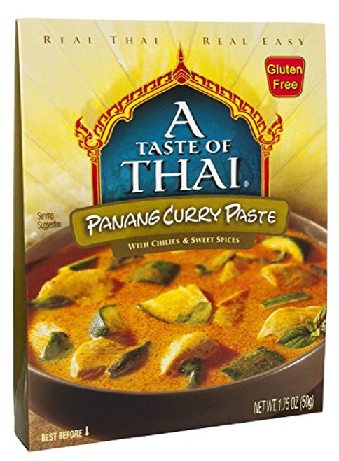 A Taste of Thai Panang Curry Paste  1-75 oz Box - Pack of 2