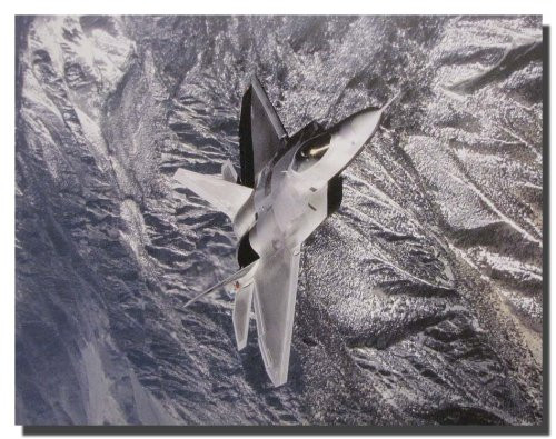 Aviation Wall Decor Military Poster F-A 22 Raptor Jet Art Print Picture 16x20