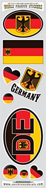 Car Chrome Decals STS-German Germany 9 Stickers Set German Deutschland Flag Decals Bumper stiker car auto Bike Laptop Car Chrome Decals STS-German Germany 9 Stickers Set German Deutschland Flag Decals Bumper stiker car auto Bike Laptop