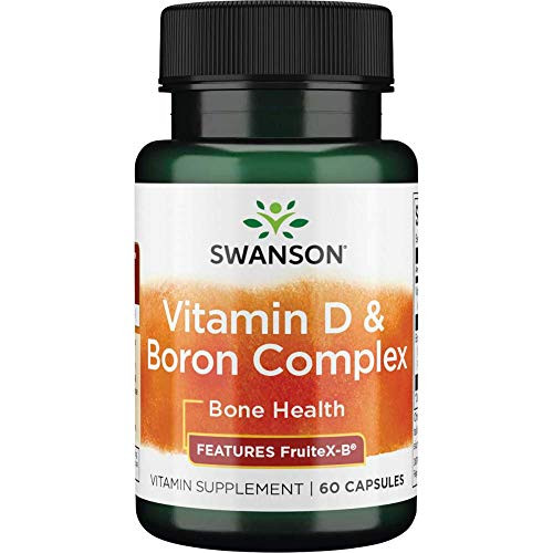 Swanson Vitamin D Boron 60 Capsules Swanson Vitamin D Boron 60 Capsules