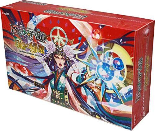 Force of Will FOW TCG Trading Card Game: Series 3 G3 The Moon Priestess Returns Booster Box ENGLISH Version - 36 booster packs of 10 cards each