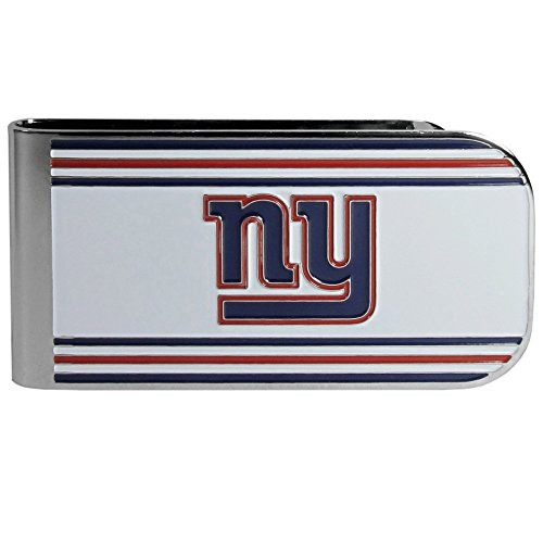 NFL Siskiyou Sports Mens New York Giants MVP Money Clip One Size Team Color NFL Siskiyou Sports Mens New York Giants MVP Money Clip One Size Team Color
