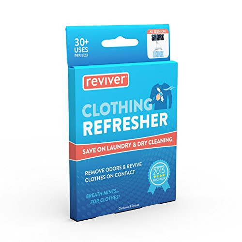 Reviver Clothing Swipe 3-Pack Box - AS SEEN ON Shark Tank!