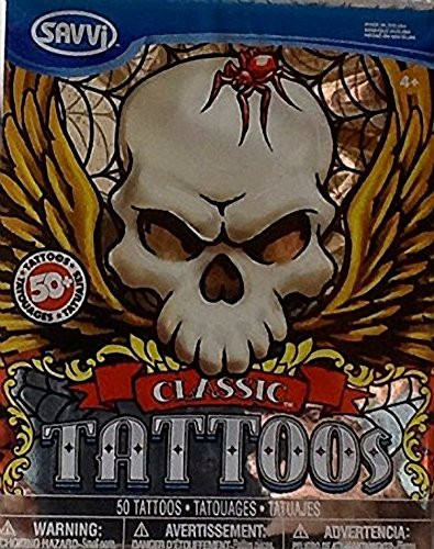 Classic Tattoo ~ Savvi Temporary Tattoos 50 ~ Various Design