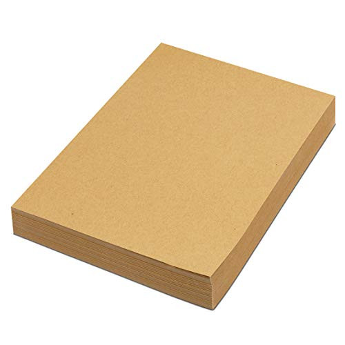 Kraft Stationery Paper  Letter Size 8-5 x 11 in  200 Pack