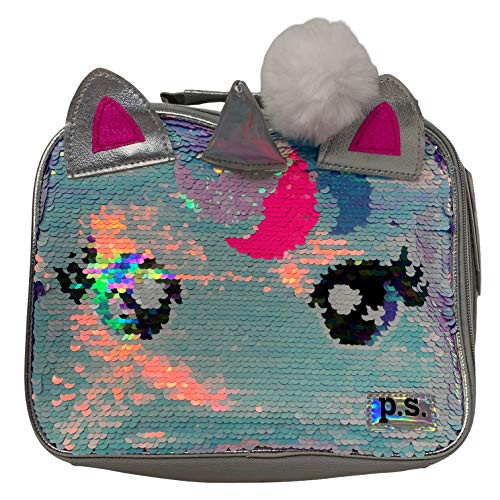 Unicorn Llamicorn with Flip Sequins Lunch Bag