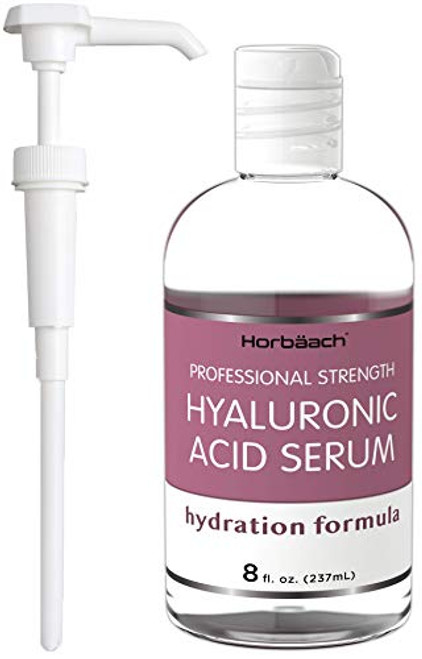 Hyaluronic Acid Serum for Face Skin 8 oz Paraben SLS Free Moisturizer By Horbaach Hyaluronic Acid Serum for Face Skin 8 oz Paraben SLS Free Moisturizer By Horbaach