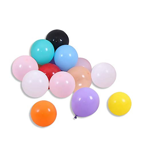 Balloons Assorted Color Balloons Rainbow Latex Balloons 12 Inches Colorful Balloons Garland  Balloons for Kids Birthday Party Wedding Graduation Carnival Arch Decorations