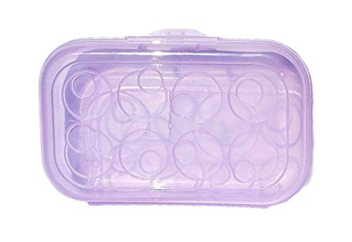 Sterilite Pencil Box with Splash Tint Lid LAVENDER