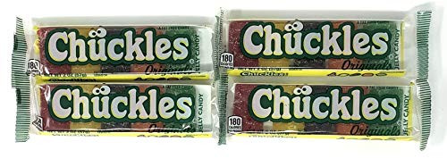 Chuckles Original Jelly Candy - Pack of 4 5 candies per pack  total of 20