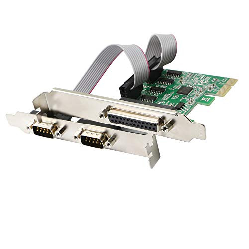 PCIe to Parallel and Serial Adapter PCI 