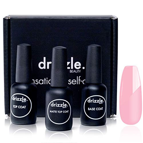 Gel Top Coat and Base Coat 3pcs Set  No Wipe Gel Nail Polish Top Coat and Base Coat Shine Finish and Long Lasting  3x15ml Soak Off UV LED Gel for Home DIY and Nail Salon