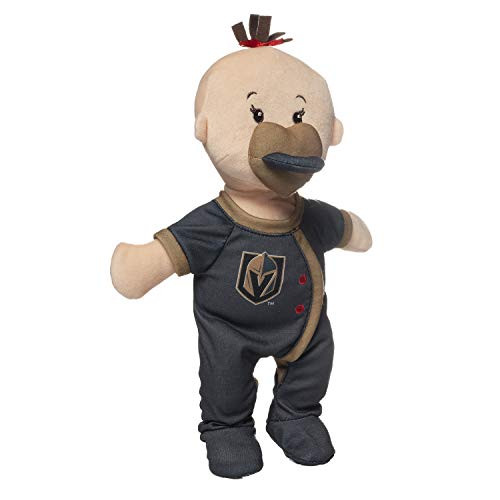 Baby Fanatic Vegas Golden Knights Wee Baby Stella Officially Licensed NHL Baby Doll Baby Fanatic Vegas Golden Knights Wee Baby Stella Officially Licensed NHL Baby Doll