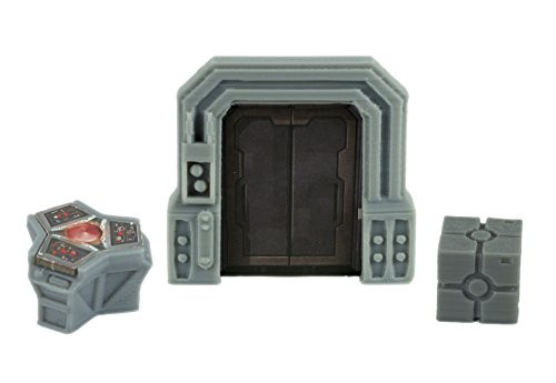Star Wars Imperial Assault Custom Door, Terminal, & Crate Token 20 Piece Set by Loaded Dice Designs