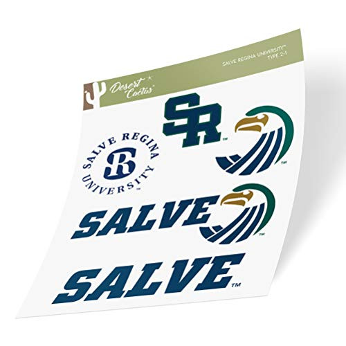 Salve Regina University Seahawks NCAA Sticker Vinyl Decal Laptop Water Bottle Car Scrapbook Type 2 Sheet