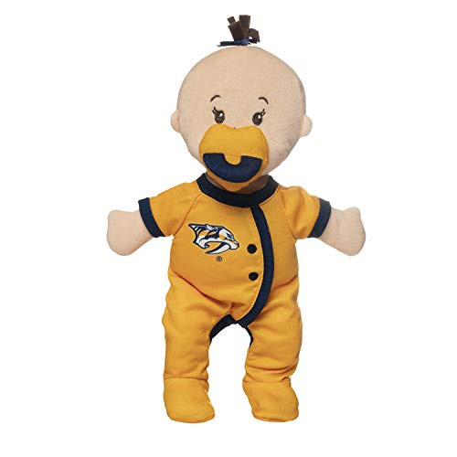 Baby Fanatic Nashville Predators Wee Baby Stella Officially Licensed NHL Baby Doll Baby Fanatic Nashville Predators Wee Baby Stella Officially Licensed NHL Baby Doll