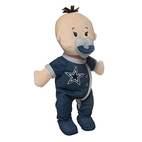 Baby Fanatic Dallas Cowboys Wee Baby Stella Officially Licensed NFL Soft Baby Doll Baby Fanatic Dallas Cowboys Wee Baby Stella Officially Licensed NFL Soft Baby Doll