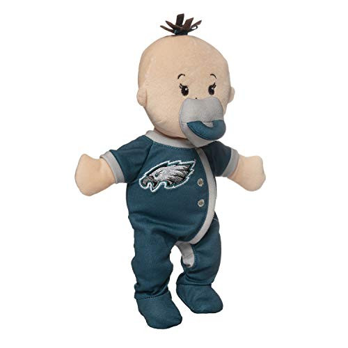 Baby Fanatic Philadelphia Eagles Wee Baby Stella Officially Licensed NFL Soft Baby Doll Baby Fanatic Philadelphia Eagles Wee Baby Stella Officially Licensed NFL Soft Baby Doll