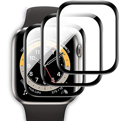 Dolinel 3 Pack Screen Protector for Apple Watch Series 6-SE-5-4 44mm 3D Full Coverage Bubble Free Anti-Scratch Shatter-Proof Ultra HD Clear Waterproof Screen Protective Film for Iwatch Series 6-SE-5-4 44mm Dolinel 3 Pack Screen Protector for Apple Watch Series 6-SE-5-4 44mm 3D Full Coverage Bubble Free Anti-Scratch Shatter-Proof Ultra HD Clear Waterproof Screen Protective Film for Iwatch Series 6-SE-5-4 44mm