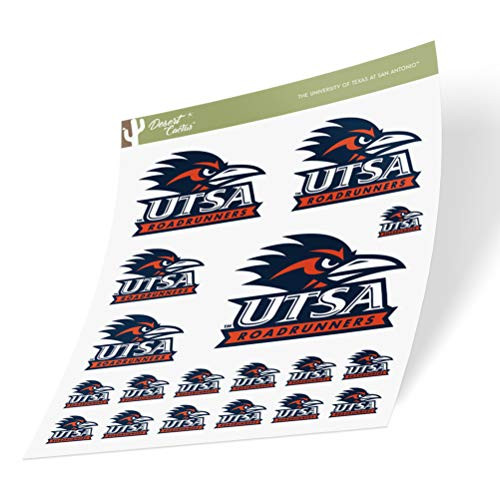 The University of Texas at San Antonio UTSA Roadrunners NCAA Sticker Vinyl Decal Laptop Water Bottle Car Scrapbook Sheet Type 3-1