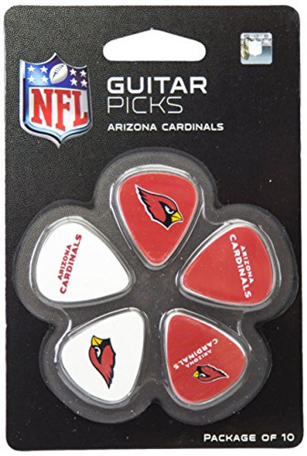 Woodrow Guitar by The Sports Vault NFL Arizona Cardinals Guitar Picks 10 Pack Red Woodrow Guitar by The Sports Vault NFL Arizona Cardinals Guitar Picks 10 Pack Red
