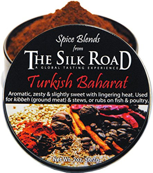 Turkish Baharat Spice Blend from The Silk Road Restaurant Market 2oz No Salt All Natural Mediterranean Seasoning Vegan Gluten Free Ingredients NON-GMO No Preservatives Turkish Baharat Spice Blend from The Silk Road Restaurant Market 2oz No Salt All Natural Mediterranean Seasoning Vegan Gluten Free Ingredients NON-GMO No Preservatives