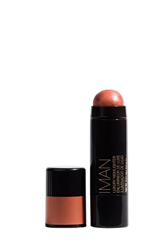IMAN Cosmetics Luxury Highlighter  Rose Gold  Hot Shot