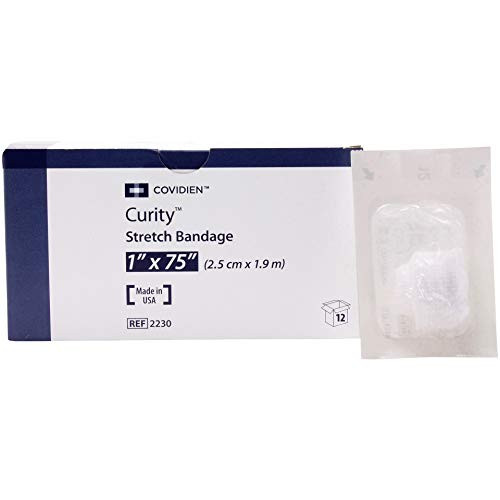Kendal Curity Gauze Roll Bandage Sterle 1   12-box