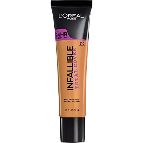 L Oreal Paris Infallible Total Cover Foundation  Classic Tan  1 fl- oz-