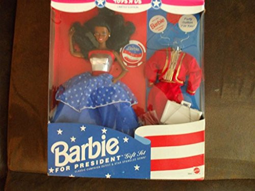 Barbie for President African American Doll Mib Barbie for President African American Doll Mib