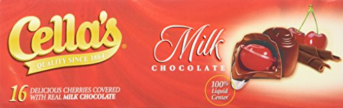 Cella s Cherries Covered with Real Milk Chocolate - 16 CT 8oz
