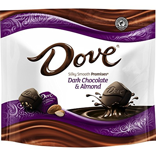 Dove Promises Dark Chocolate Almond Candy Bag 7-61 Oz Dove Promises Dark Chocolate Almond Candy Bag 7-61 Oz