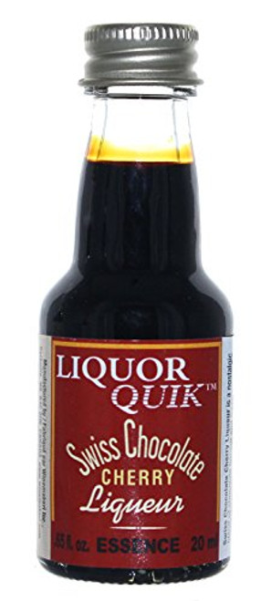 Liquor Quik Natural Liquor Essence 20 mL Swiss Chocolate Cherry Liqueur Liquor Quik Natural Liquor Essence 20 mL Swiss Chocolate Cherry Liqueur
