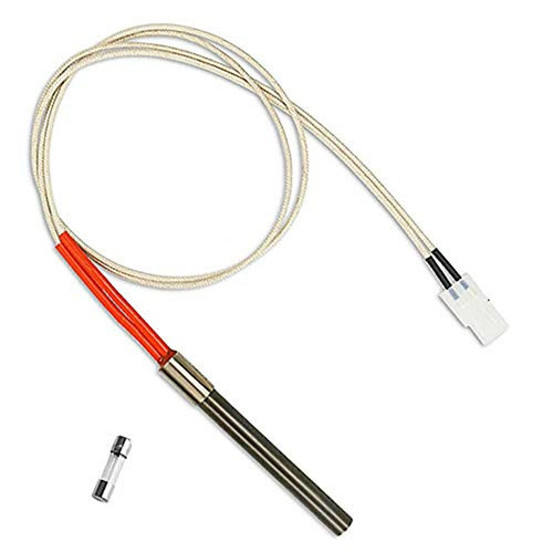 BINTECH Hot Rod Grill Parts  Hot Rod Replacement  Grill Hot Rod Ignitor Kit  Hot Rod Igniter Grill Parts  Grill Igniter Heating Element for Traeger Pit Boss Pellet Grills