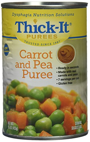 Thick-It Purees Carrot   Pea  15 oz Can Pack of 1