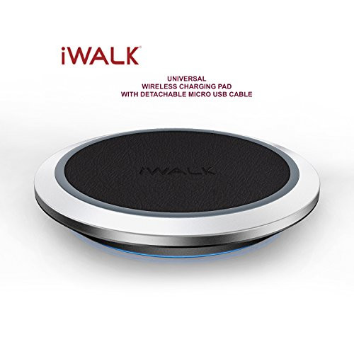 iWALK Wireless Charging Pad Qi Fast Charge Black