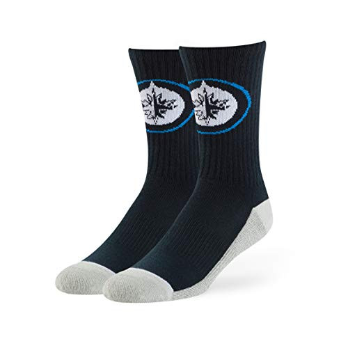 OTS NHL Winnipeg Jets Men s Anthem Sport Sock Team Color Large OTS NHL Winnipeg Jets Men s Anthem Sport Sock Team Color Large