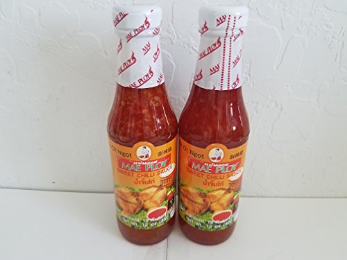 Mae Ploy Sweet Chili Sauce Bottle  12 Ounce Pack of 2