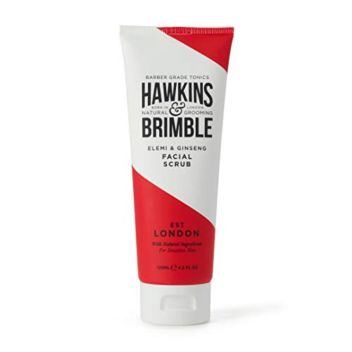 Hawkins Brimble Mens Facial Scrub 125 ml - 4 2 fl oz- - Walnut Almond Face Skin Exfoliator Hawkins Brimble Mens Facial Scrub 125 ml - 4 2 fl oz- - Walnut Almond Face Skin Exfoliator