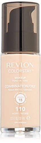 Revlon ColorStay Makeup with SoftFlex SPF6 Combination-Oily Skin 110 Ivory  1 Ounce