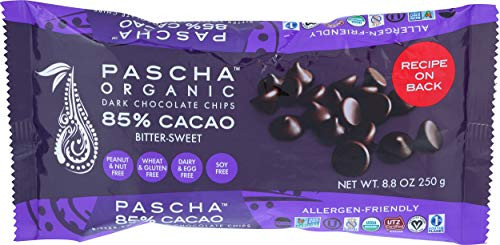 Pascha Chocolate Baking Chip  85  Caca  8-8 oz