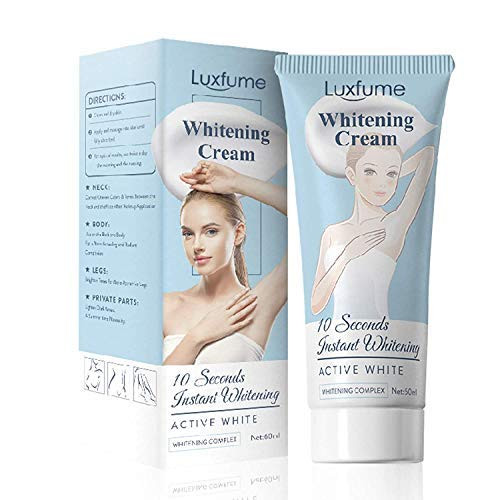 10 Second Whitening Cream-Skin Lightening Bleaching Cream Body Cream For Armpit  Knees Elbows  Private Areas  Effective Brightens   Nourishes Repairs Body Skins Remove Melanin 1 PCS