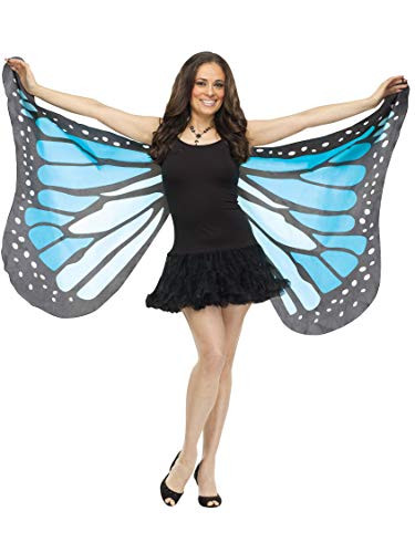 Fun World Women s Soft Butterfly Wings Adult Costume Accessory  orange  Standard