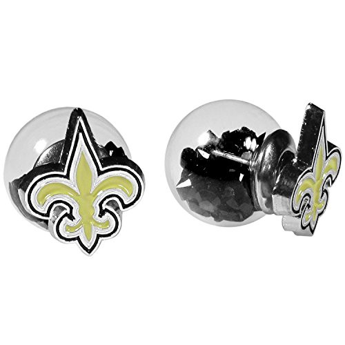 NFL Siskiyou Sports Fan Shop New Orleans Saints Front-Back Earrings One Size Team Color