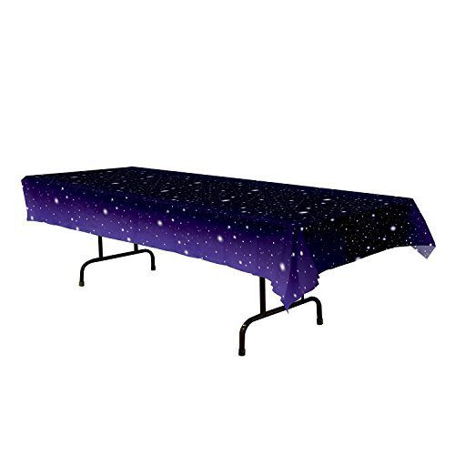 Starry Night Tablecover Party Accessory (1 Count) (1/pkg) Pkg/6