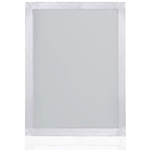 Aluminum Screen Printing Frames with 43T-110 White Mesh for Screen Printing-7-87  X 9-84