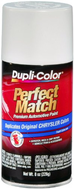 Dupli-Color E7 Chrysler Perfect Match Automotive Paint - Aerosol Bright White 8 oz- BCC0362 Dupli-Color E7 Chrysler Perfect Match Automotive Paint - Aerosol Bright White 8 oz- BCC0362